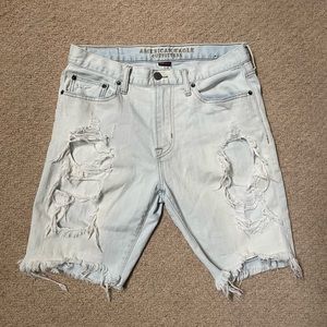 Thrifted jean shorts ‼️